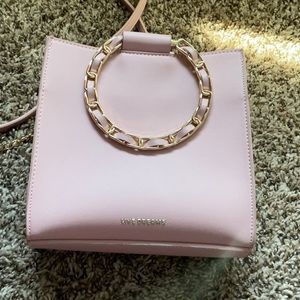 Pretty in pink hand bag and crossover bag!